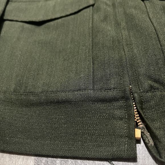 VTG 50s Ranger Gabcords Whipcord Park Service Green Gravenette Ricky Jacket S - Picture 5 of 7